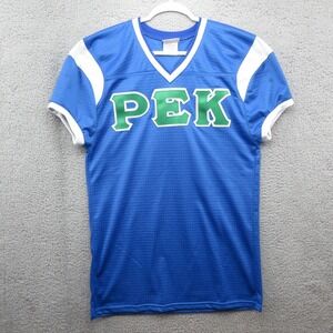 Teamwork Athletic PEK Fraternity Football‎ Jersey Shirt Mens XL Blue